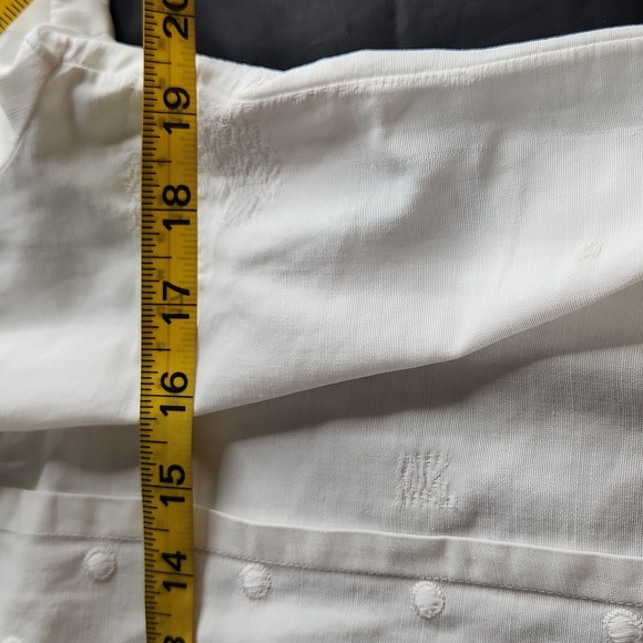 Antique 1900s white embroidered Milkmaid button back Prairi Fantasy blouse - Picture 8 of 12